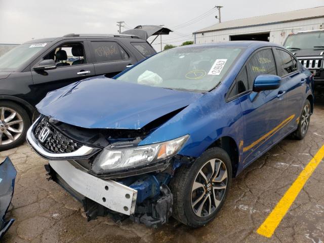 Photo 2 from auction – 2015 HONDA CIVIC EX with VIN 19XFB2F82FE014219