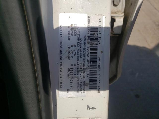 Photo 10 from auction – 2011 MAZDA 3 I with VIN JM1BL1VF6B1394619