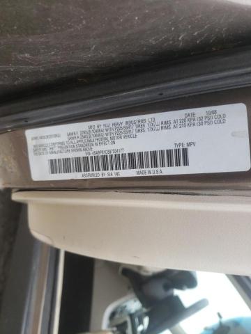 Photo 10 from auction – 2009 SUBARU OUTBACK 2. with VIN 4S4BP61C897334177