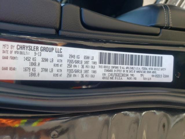 Photo 10 from auction – 2014 JEEP GRAND CHER with VIN 1C4RJFBG3EC303104