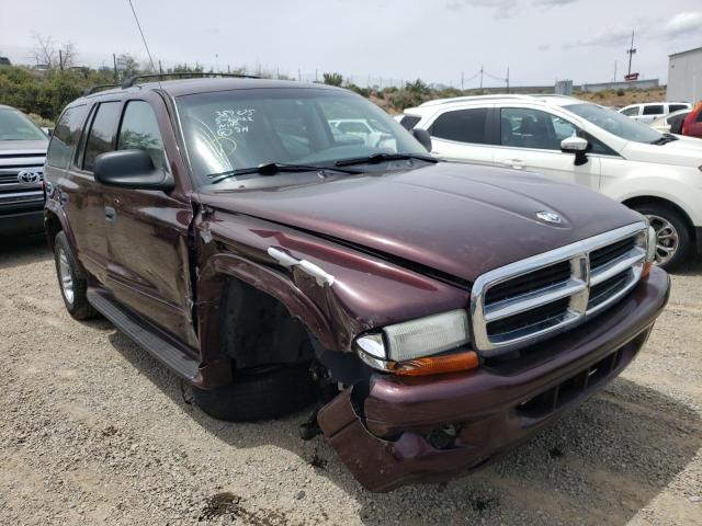 DODGE DURANGO SL 2003 with VIN 1D8HS58Z93F576007 - Photo from auction