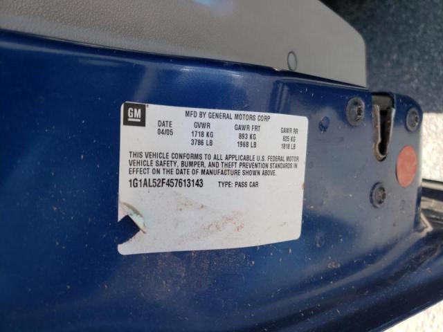 Photo 10 from auction – 2005 CHEVROLET COBALT LS with VIN 1G1AL52F457613143