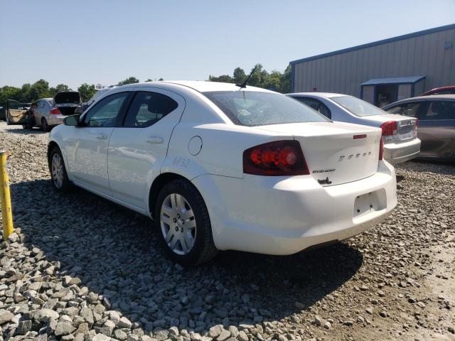 Photo 3 from auction – 2013 DODGE AVENGER SE with VIN 1C3CDZAB7DN530338