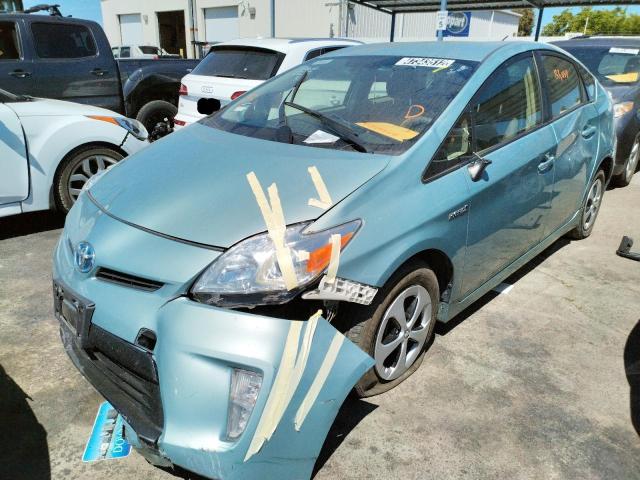 Photo 2 from auction – 2015 TOYOTA PRIUS with VIN JTDKN3DU7F2001538