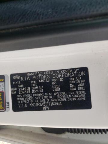 Photo 10 from auction – 2015 KIA SOUL + with VIN KNDJP3A51F7160934