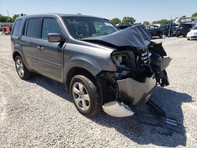 HONDA PILOT EX 2015 with VIN 5FNYF3H46FB008771 - Photo from auction
