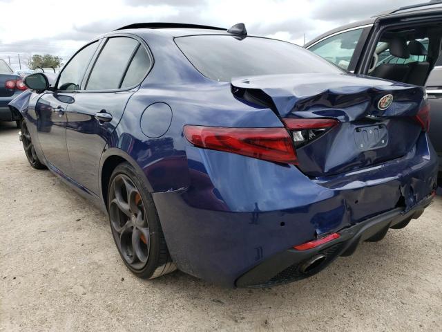 Photo 3 from auction – 2018 ALFA ROMEO GIULIA TI with VIN ZARFAECN3J7594478