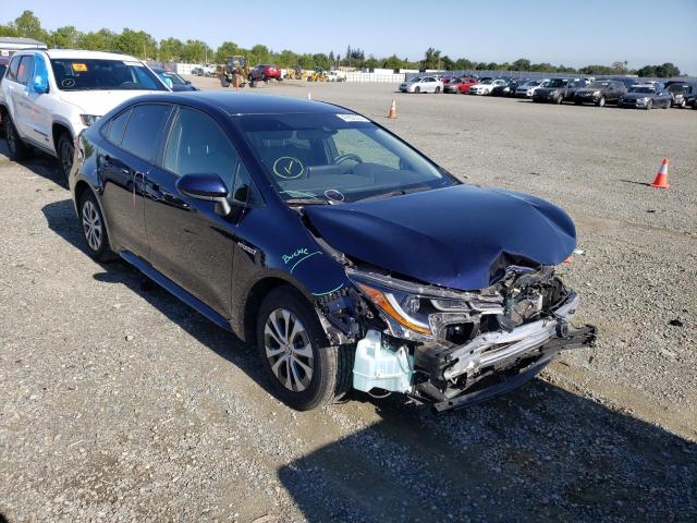 TOYOTA COROLLA LE 2020 with VIN JTDEBRBE8LJ018368 - Photo from auction