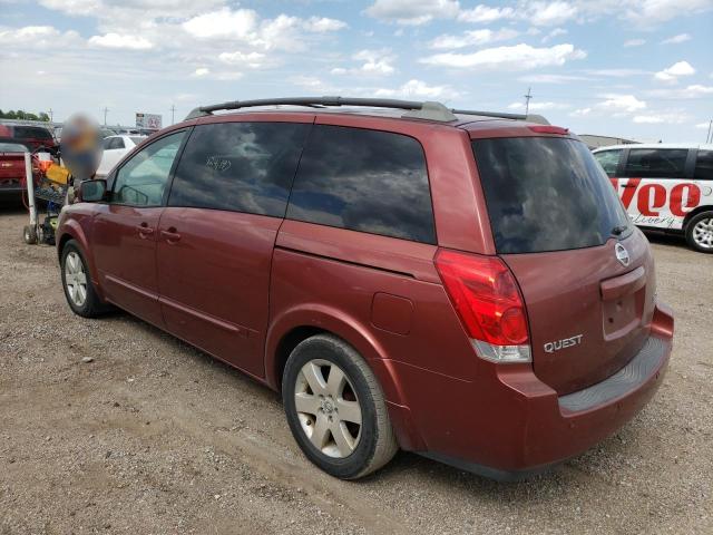 Photo 3 from auction – 2005 NISSAN QUEST S with VIN 5N1BV28U55N109136