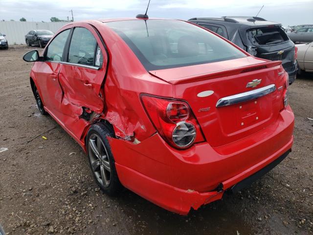 Photo 3 from auction – 2015 CHEVROLET SONIC RS with VIN 1G1JG5SB7F4136955