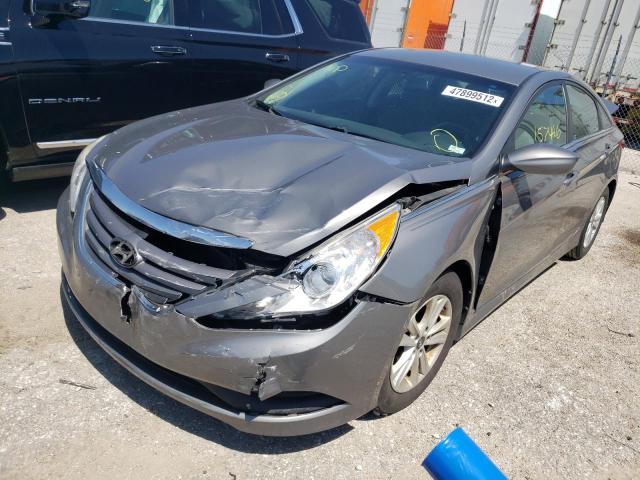 Photo 2 from auction – 2014 HYUNDAI SONATA GLS with VIN 5NPEB4AC0EH885133
