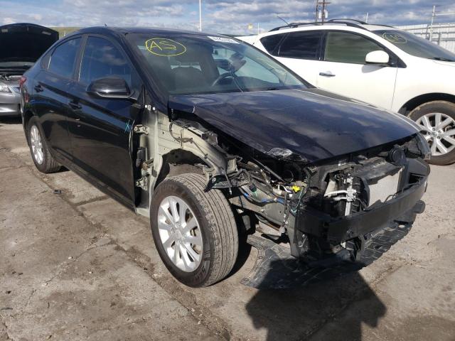 HYUNDAI ACCENT SE 2018 with VIN 3KPC24A39JE028525 - Photo from auction