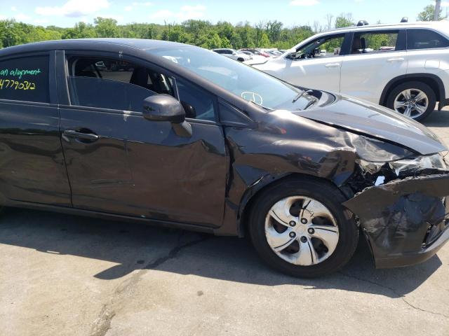 Photo 9 from auction – 2013 HONDA CIVIC LX with VIN 19XFB2F51DE237337