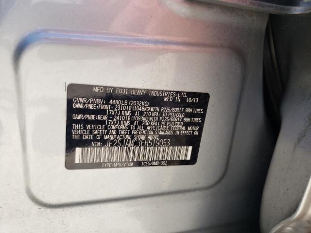 Photo 10 from auction – 2014 SUBARU FORESTER 2 with VIN JF2SJAMC3EH519053