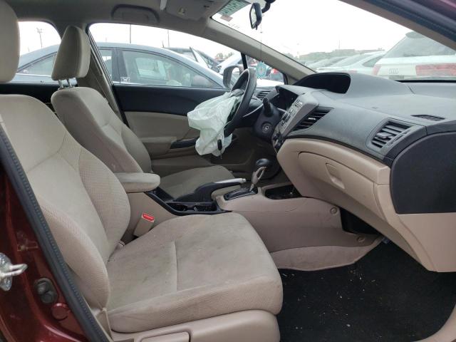 Photo 5 from auction – 2012 HONDA CIVIC LX with VIN 19XFB2F57CE095039