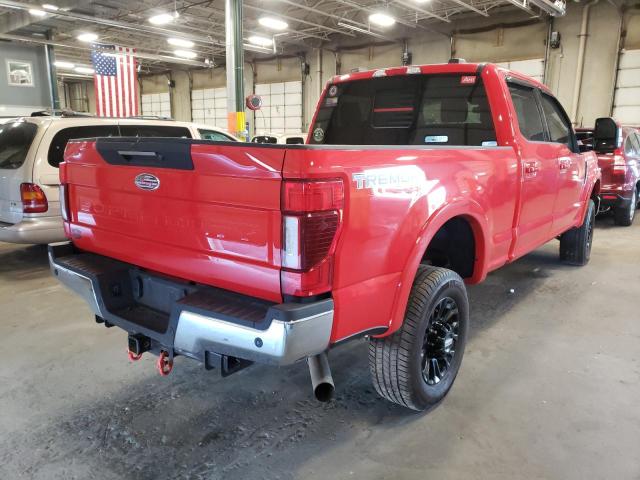 Photo 4 from auction – 2020 FORD F250 SUPER with VIN 1FT7W2BN9LED87494