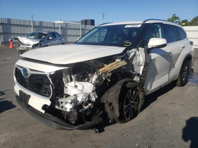 Photo 2 from auction – 2020 TOYOTA HIGHLANDER with VIN 5TDHBRCH6LS505531