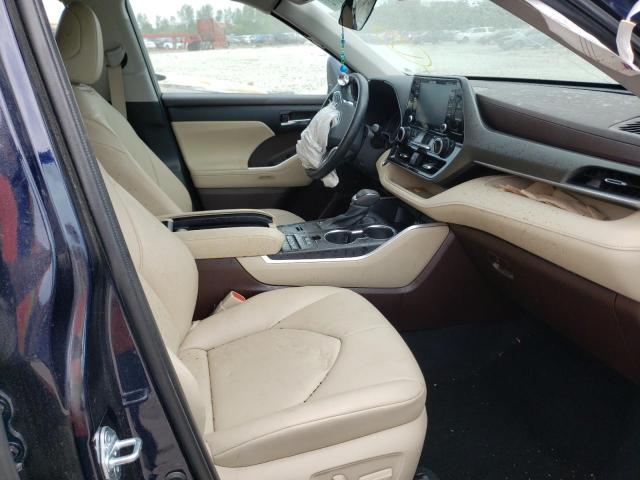 Photo 5 from auction – 2021 TOYOTA HIGHLANDER with VIN 5TDGZRAH3MS041173