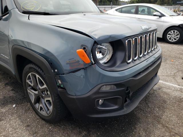 Photo 9 from auction – 2018 JEEP RENEGADE L with VIN ZACCJABB9JPJ26574