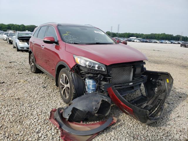 KIA SORENTO EX 2016 with VIN 5XYPH4A16GG120475 - Photo from auction