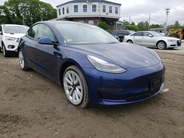 TESLA MODEL 3 2022 with VIN 5YJ3E1EA3NF188978 - Photo from auction
