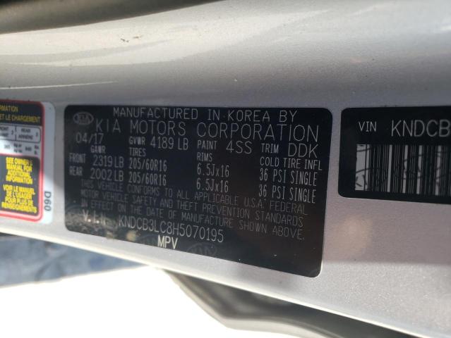 Photo 10 from auction – 2017 KIA NIRO FE with VIN KNDCB3LC8H5070195