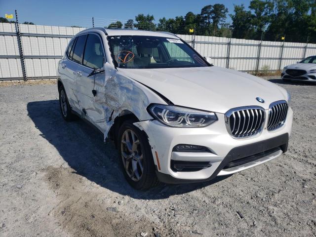 BMW X3 XDRIVE3 2021 with VIN 5UXTY5C07M9E03815 - Photo from auction