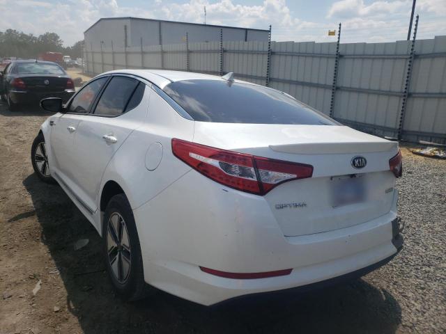 Photo 3 from auction – 2013 KIA OPTIMA HYB with VIN KNAGM4AD0D5046817