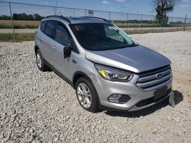 FORD ESCAPE SEL 2018 with VIN 1FMCU0HD6JUA83352 - Photo from auction
