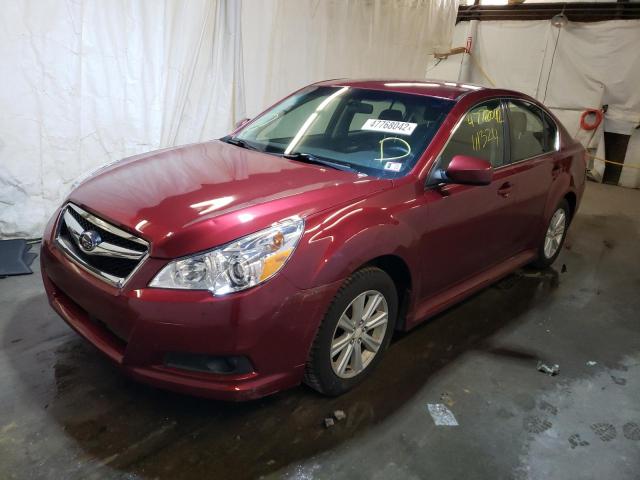 Photo 2 from auction – 2012 SUBARU LEGACY 2.5 with VIN 4S3BMBA64C3027653