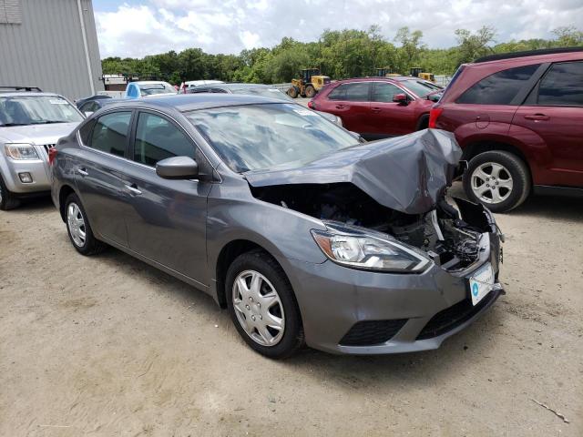 NISSAN SENTRA S 2017 with VIN 3N1AB7AP5HL723802 - Photo from auction