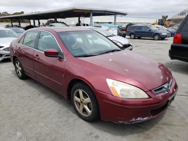 HONDA ACCORD EX 2005 with VIN JHMCM56885C006676 - Photo from auction