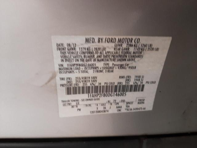 Photo 10 from auction – 2013 FORD TAURUS LIM with VIN 1FAHP2F80DG146005