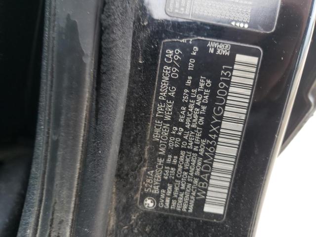 Photo 10 from auction – 2000 BMW 528 I AUTO with VIN WBADM634XYGU09131