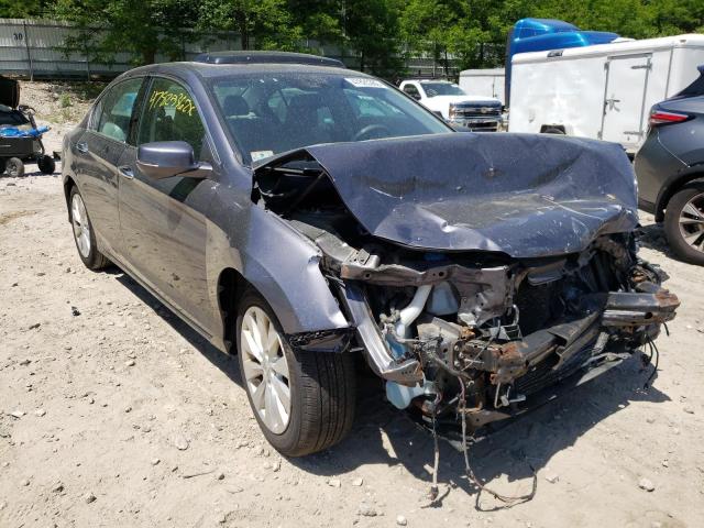 HONDA ACCORD EXL 2014 with VIN 1HGCR3F86EA043438 - Photo from auction