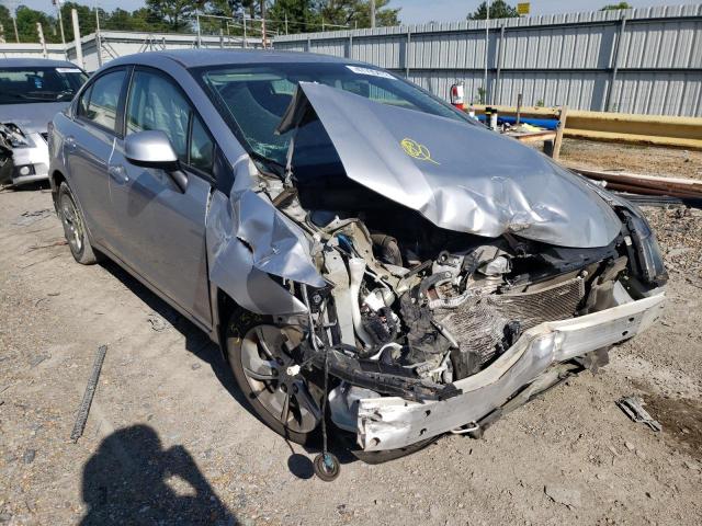 HONDA CIVIC LX 2013 with VIN 2HGFB2F52DH590336 - Photo from auction