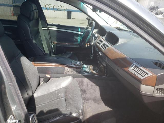 Photo 5 from auction – 2007 BMW 750 with VIN WBAHN835X7DT66185