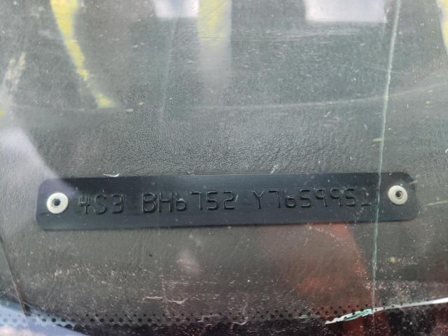 Photo 10 from auction – 2000 SUBARU LEGACY OUT with VIN 4S3BH6752Y7659951