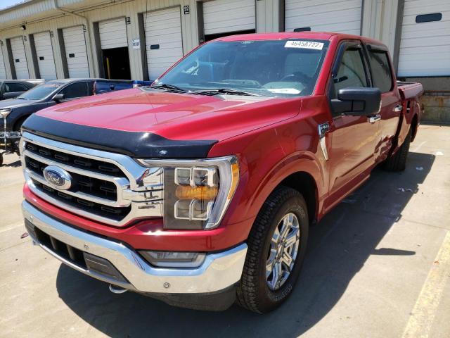 Photo 2 from auction – 2021 FORD F150 SUPER with VIN 1FTFW1E82MKD13901