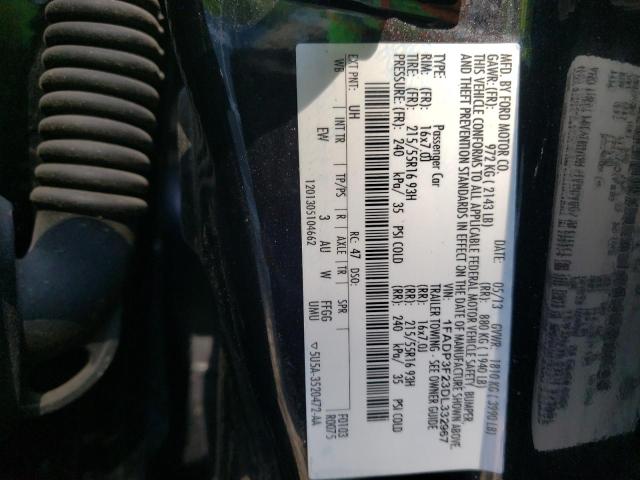 Photo 10 from auction – 2013 FORD FOCUS SE with VIN 1FADP3F23DL332967