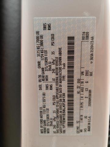 Photo 10 from auction – 2020 FORD F150 SUPER with VIN 1FTEW1E58LKF34130