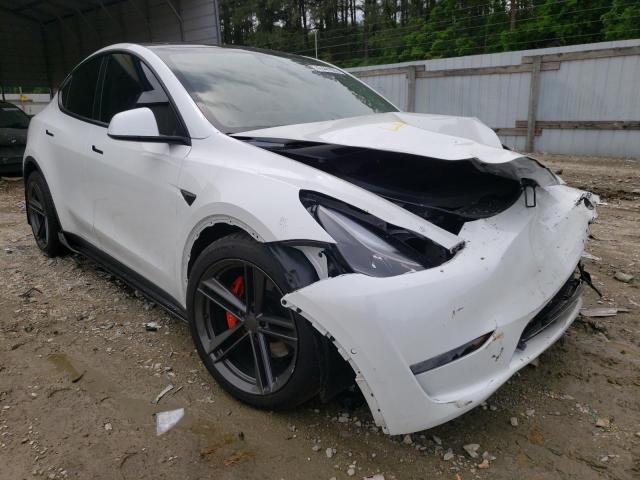 TESLA MODEL Y 2021 with VIN 5YJYGDEF2MF304330 - Photo from auction
