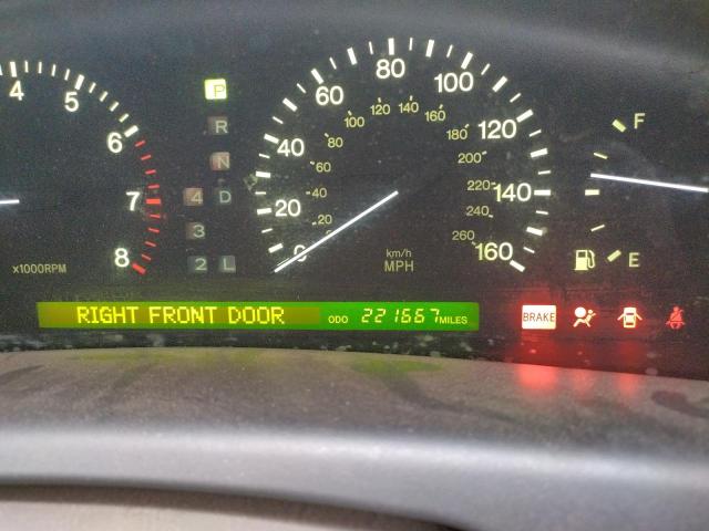 Photo 8 from auction – 1999 LEXUS LS 400 with VIN JT8BH28F2X0166227