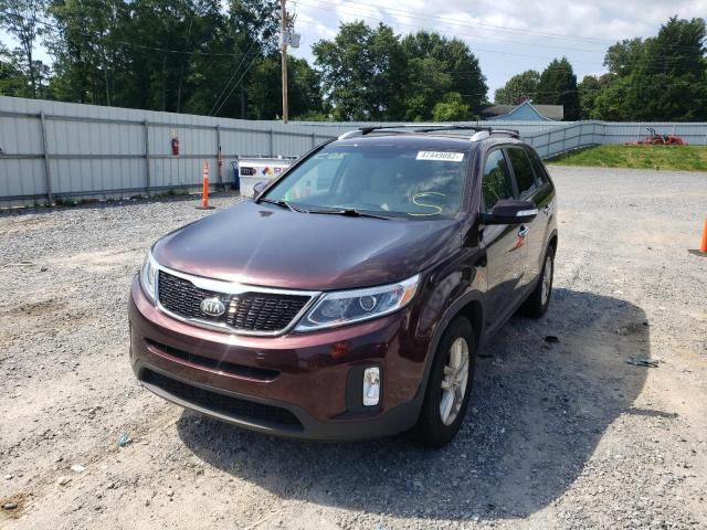 Photo 2 from auction – 2014 KIA SORENTO LX with VIN 5XYKT4A66EG481772