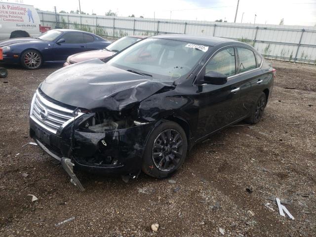 Photo 2 from auction – 2015 NISSAN SENTRA S with VIN 3N1AB7AP1FY344828