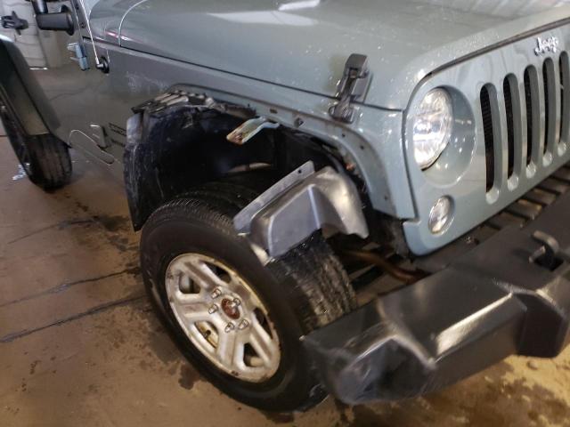 Photo 9 from auction – 2014 JEEP WRANGLER S with VIN 1C4AJWAG7EL150435