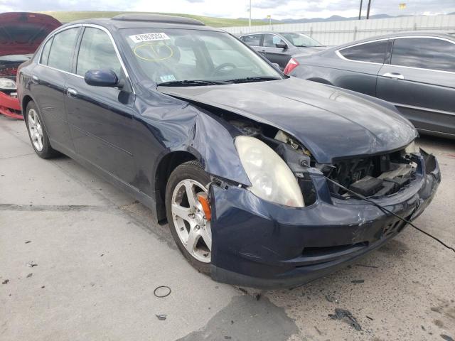 INFINITI G35 2004 with VIN JNKCV51EX4M111707 - Photo from auction