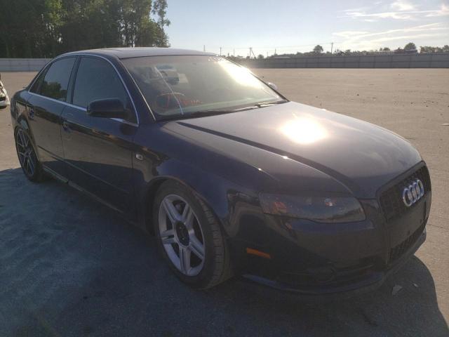 AUDI A4 2.0T QU 2008 with VIN WAUDF78E18A012704 - Photo from auction