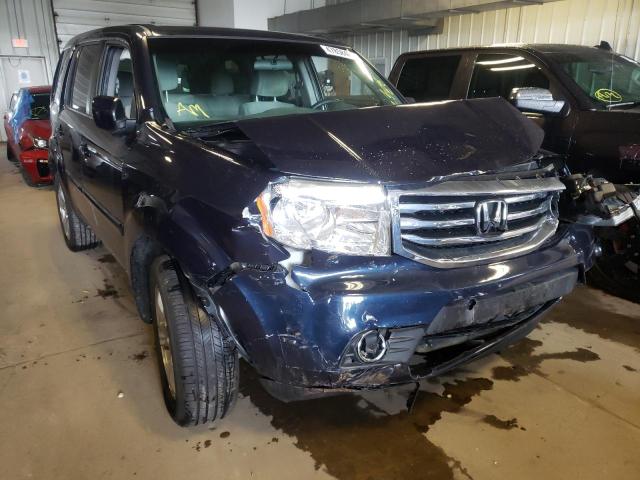 HONDA PILOT EX 2012 with VIN 5FNYF4H45CB050401 - Photo from auction