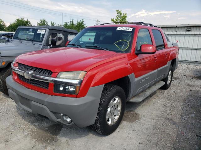 Photo 2 from auction – 2002 CHEVROLET AVALANCHE with VIN 3GNEK13T42G349471